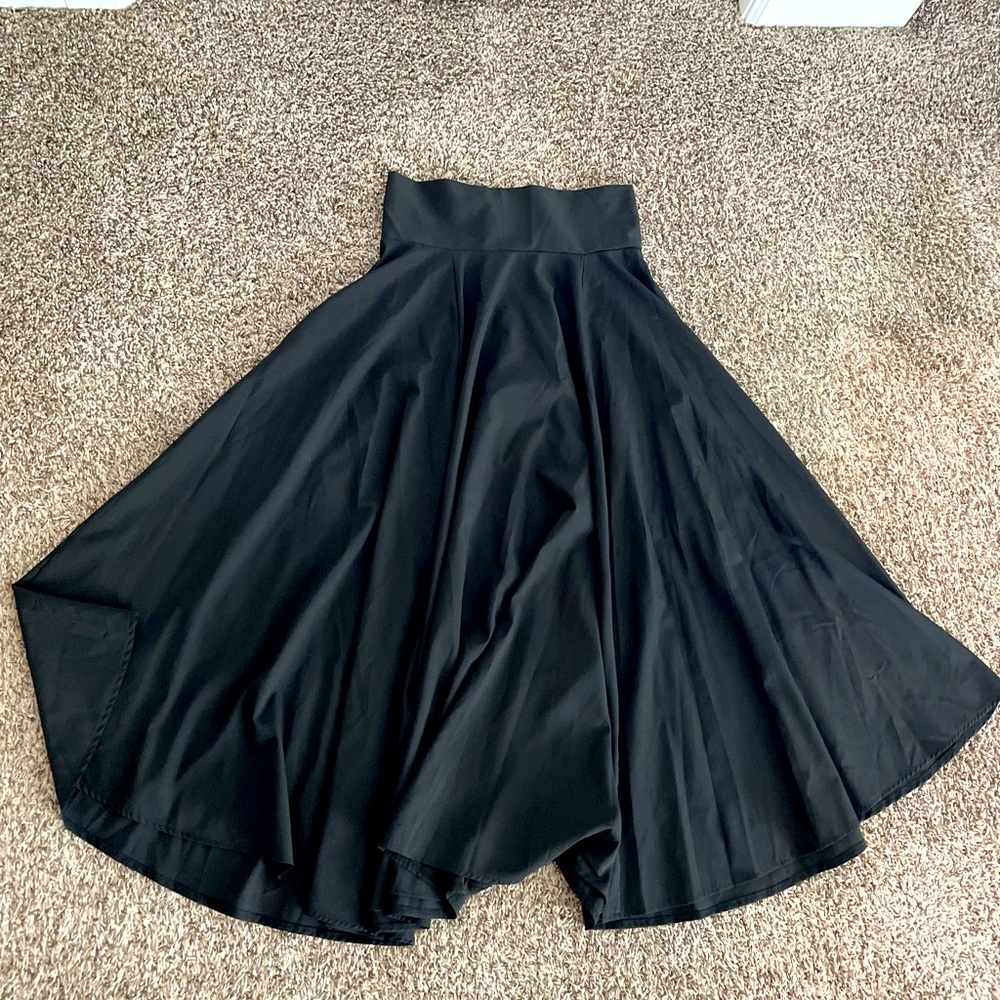 Long flowy skirt
